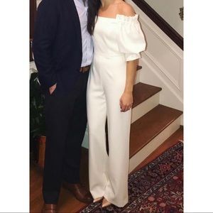 Antonio Melani White Jumpsuit Size 0